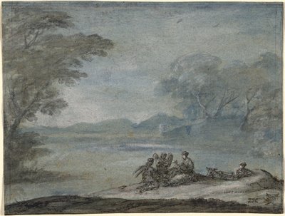 Reszta w ucieczce do Egiptu autorstwa Claude Lorrain