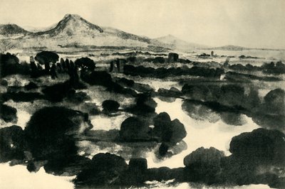 Tyber, Rzym, Włochy, ok. 1640, 1943. autorstwa Claude Lorrain