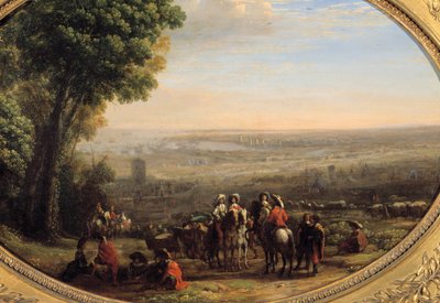 Siedziba Rochelle Ludwika XIII (1601-1643) 8 października autorstwa Claude Lorrain