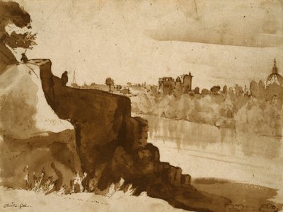 Widok Tybru w Rzymie autorstwa Claude Lorrain