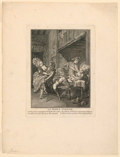 La Triple Y Vresse autorstwa Claude Louis Desrais