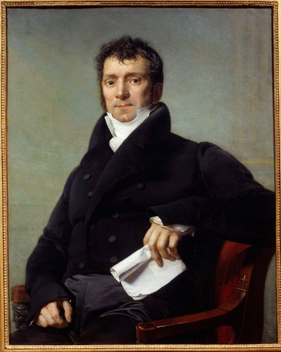 Portret Claude Marie Morin Malarstwo Claude-Marie Dubufe (1790-1864) Nantes z XIX wieku, Musee des Beaux Arts autorstwa Claude Marie Dubufe