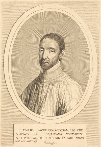 Charles Favre autorstwa Claude Mellan