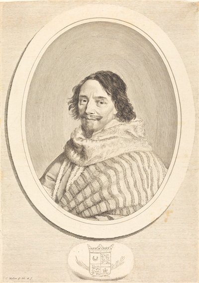 Henryk de Mesmes autorstwa Claude Mellan