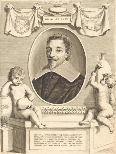 Jean Habert de Monturor autorstwa Claude Mellan