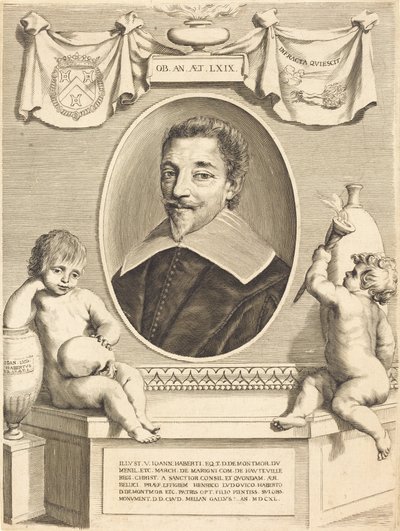 Jean Habert de Monturor autorstwa Claude Mellan