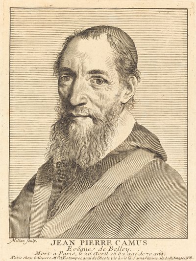 Jean-Pierre Camus autorstwa Claude Mellan