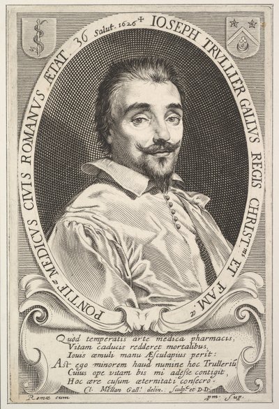Józefa Trulliera, 1626. autorstwa Claude Mellan