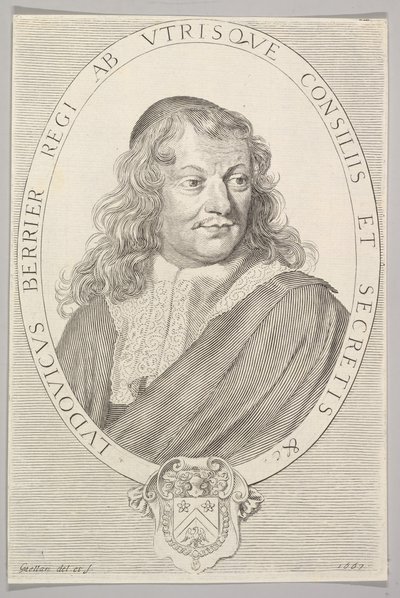 Ludwika Berryera, 1667. autorstwa Claude Mellan