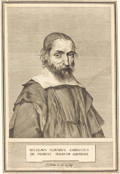 Nicolas-Claude Fabri de Peiresc autorstwa Claude Mellan