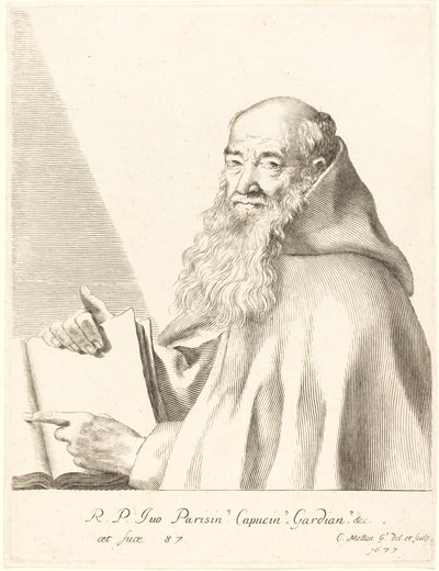 Pere Ives autorstwa Claude Mellan