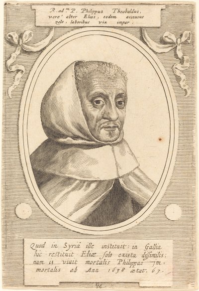 Philippe Thibaud autorstwa Claude Mellan