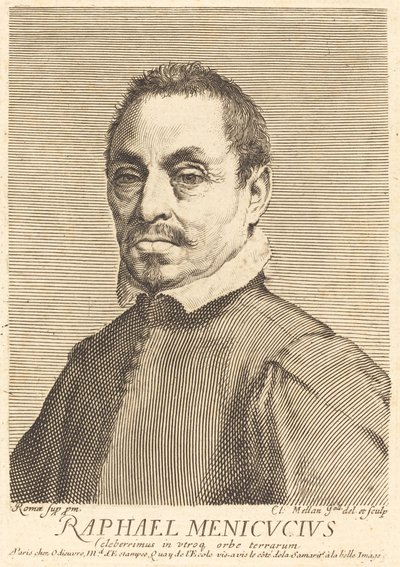 Raffaello Menicucci autorstwa Claude Mellan