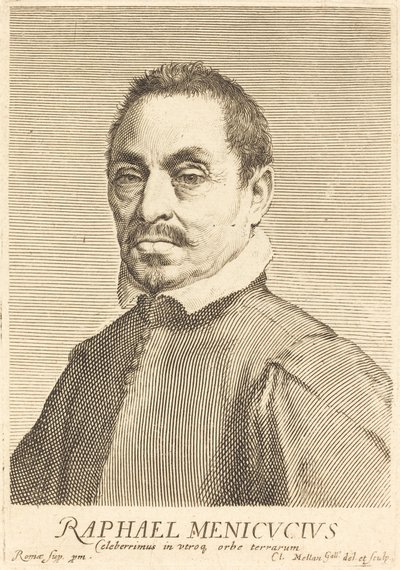 Raffaello Menicucci autorstwa Claude Mellan