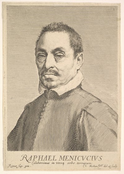 Raffaello Menicucciego. autorstwa Claude Mellan