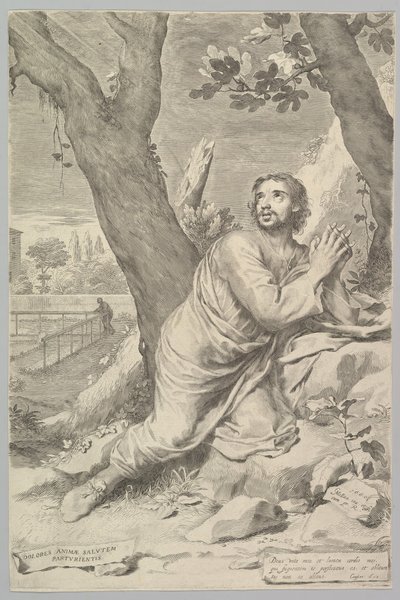 św. Augustyn, 1660. autorstwa Claude Mellan