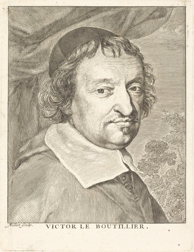 Victor Le Bouthillier autorstwa Claude Mellan