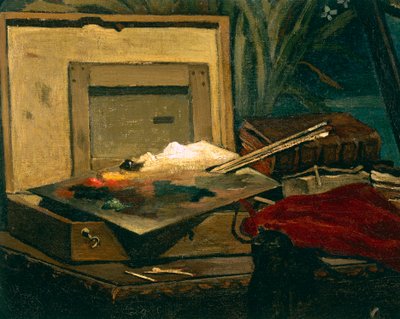 Kącik studia, Claude Monet autorstwa Claude Monet