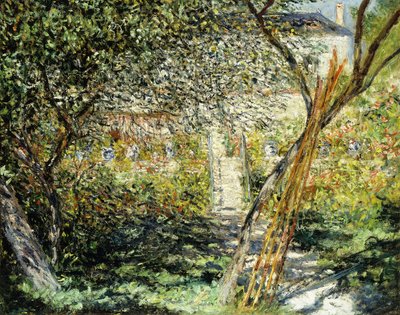 Ogród w Vetheuil; Le Jardin de Vetheuil, 1881 r. autorstwa Claude Monet