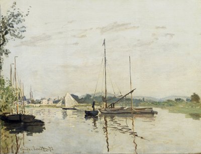 Argenteuil - olej na płótnie autorstwa Claude Monet