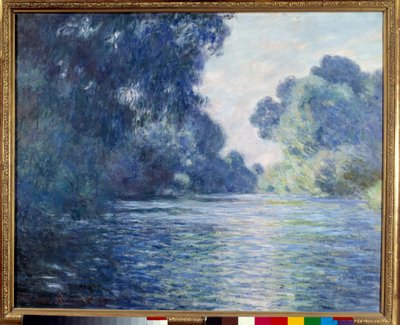 Arm de Seine w pobliżu Giverny. Obraz Claude