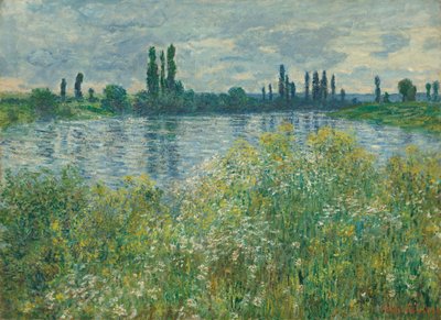 Brzegi Sekwany, Vétheuil, 1880. autorstwa Claude Monet