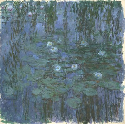 Niebieskie nimfy autorstwa Claude Monet