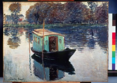 Boat Studio autorstwa Claude Monet