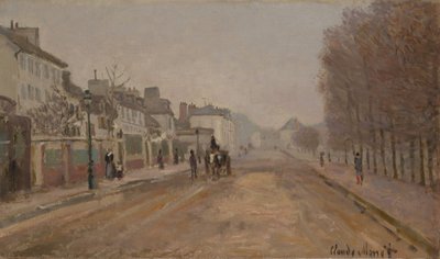 Bulwar Héloise, Argenteuil autorstwa Claude Monet