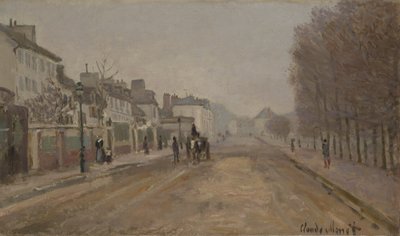 Heloise Boulevard, Argenteuil, 1872 autorstwa Claude Monet