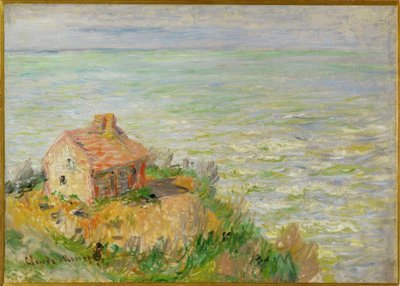 Kabina celna, efekt popołudniowy autorstwa Claude Monet