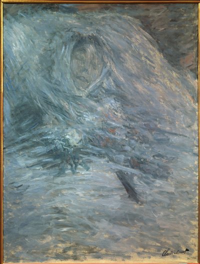 Camille na łożu śmierci (pierwsza żona artysty 1847-1879) autorstwa Claude Monet