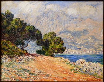 Cap Martin, w pobliżu Menton autorstwa Claude Monet