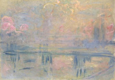 Most Charing Cross, ok. 1900 r. (olej na płótnie) autorstwa Claude Monet