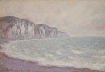 Klif w Pourville autorstwa Claude Monet
