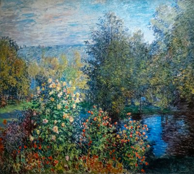 Narożnik ogrodu w Montgeron autorstwa Claude Monet