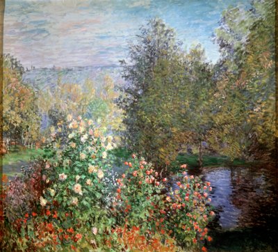 Narożnik ogrodu w Montgeron, c1876. autorstwa Claude Monet