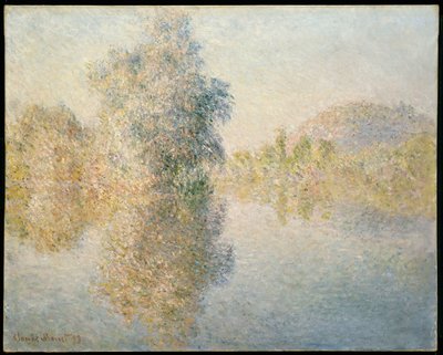 Wczesny poranek nad Sekwaną w Giverny, 1893 autorstwa Claude Monet