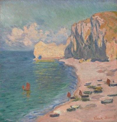 Étretat: Plaża i Falaise d