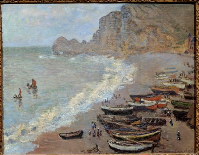 Etretat: plaża i Porte d