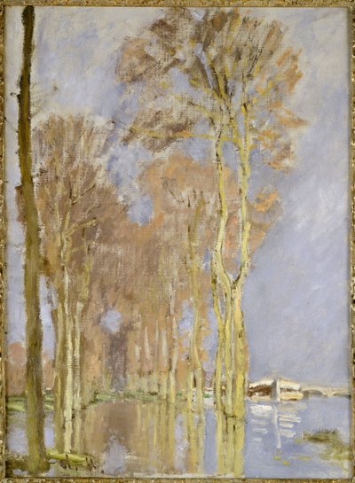 Powódź autorstwa Claude Monet