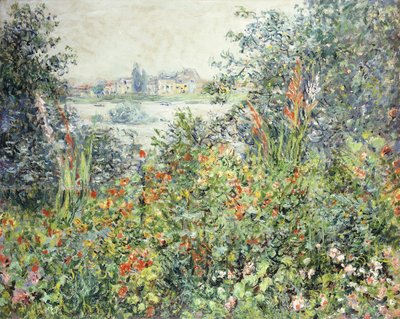 Kwiaty w Vetheuil; Fleurs a Vetheuil, 1881 autorstwa Claude Monet