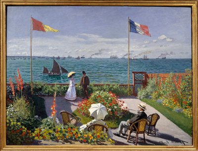 Ogród pod adresem Sainte autorstwa Claude Monet