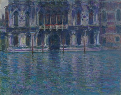 Niemiecki: Le Palais Contarini Le Palais Contarini autorstwa Claude Monet