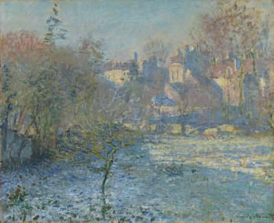 Niemiecki: mróz Hoarfrost autorstwa Claude Monet