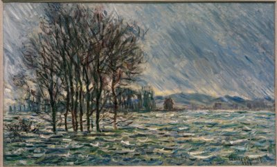 Powódź autorstwa Claude Monet