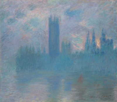 Houses of Parliament, Londyn, 190001. autorstwa Claude Monet