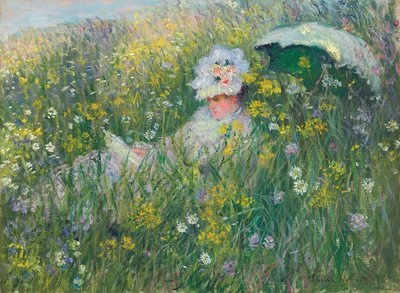 Na łące; Dans la Prairie, 1876 autorstwa Claude Monet