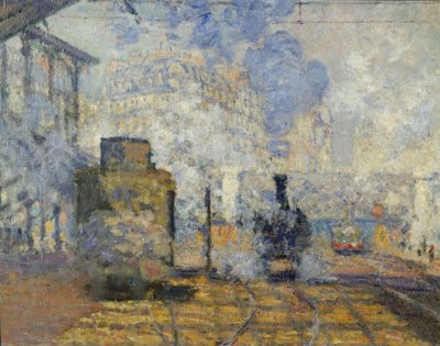 Gare Saint-Lazare autorstwa Claude Monet
