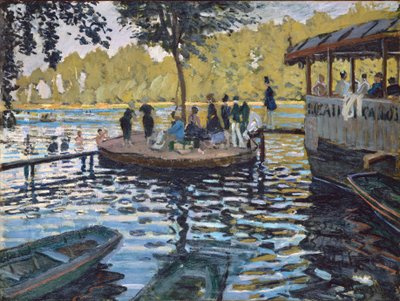 La Grenouillere autorstwa Claude Monet